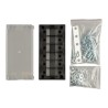 Six-way fuse holder for Mega-fuse with busbar (500A)