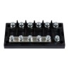 Six-way fuse holder for Mega-fuse with busbar (500A)