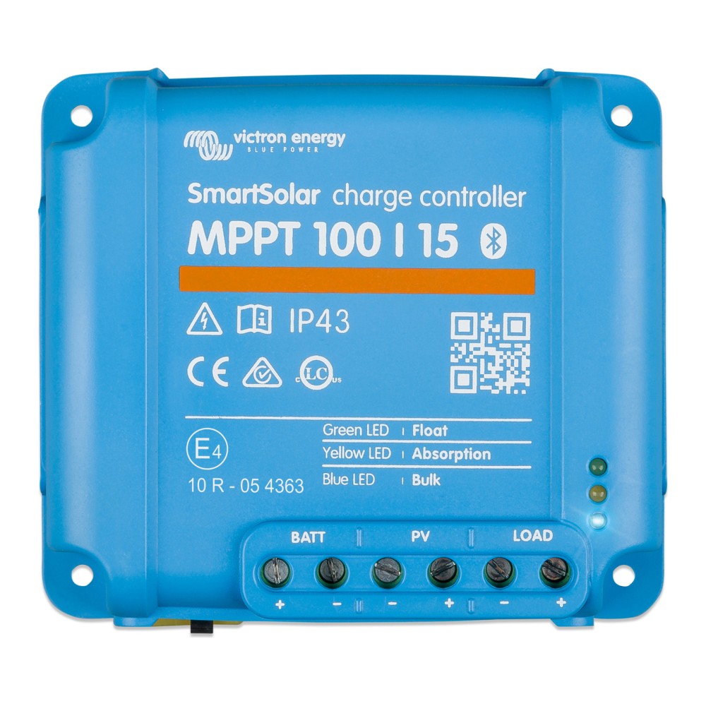 Régulateur solaire MPPT Victron Energy SmartSolar 100/15, 15 A