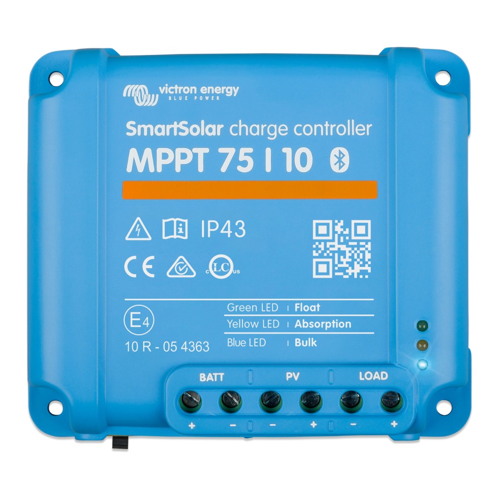 MPPT solar charge controller Victron Energy SmartSolar 75/10, 10 A