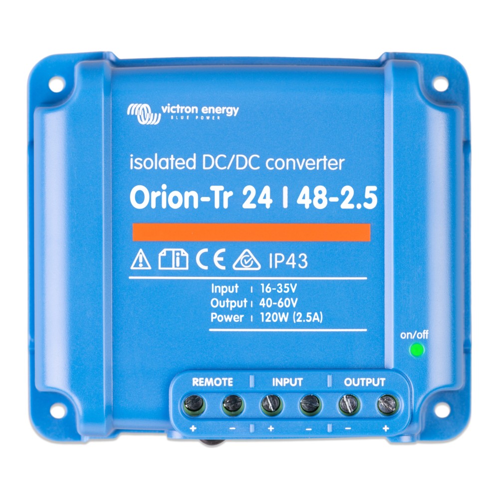 DC-DC converter Victron Energy Orion-Tr, 24/48 V, 2.5 A, 120 W