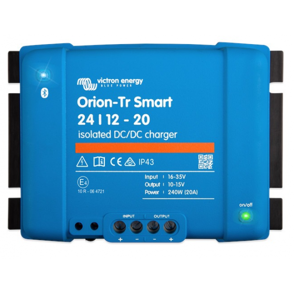Charger Smart Victron Orion-Tr 24/12-20A isolé CC-CC