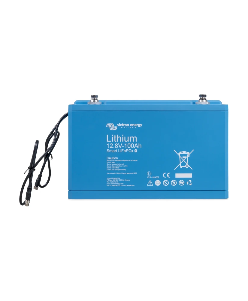 LiFePO4 Lithium Battery 12.8V 100Ah - Smart