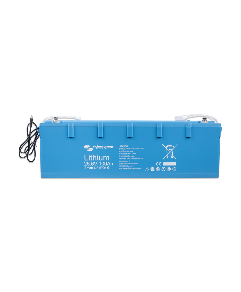 LiFePO4 Lithium Battery 25.6V 100Ah - Smart