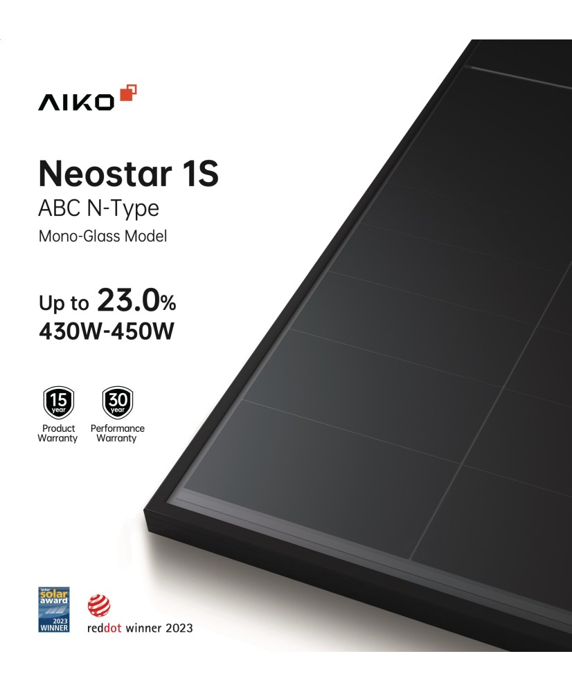 Photovoltaic solar panel AIKO Neostar ABC 440Wp