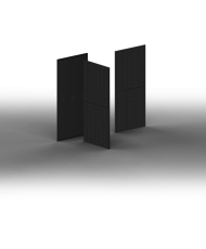 Panneau Solaire Photovoltaïque DYNAMEX Bifacial NType Double Verre 580W FullBlack