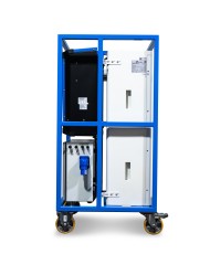Kit photovoltaïque pré-câblé 5 kW avec stockage 15 kWh – Plug & Play, mobile