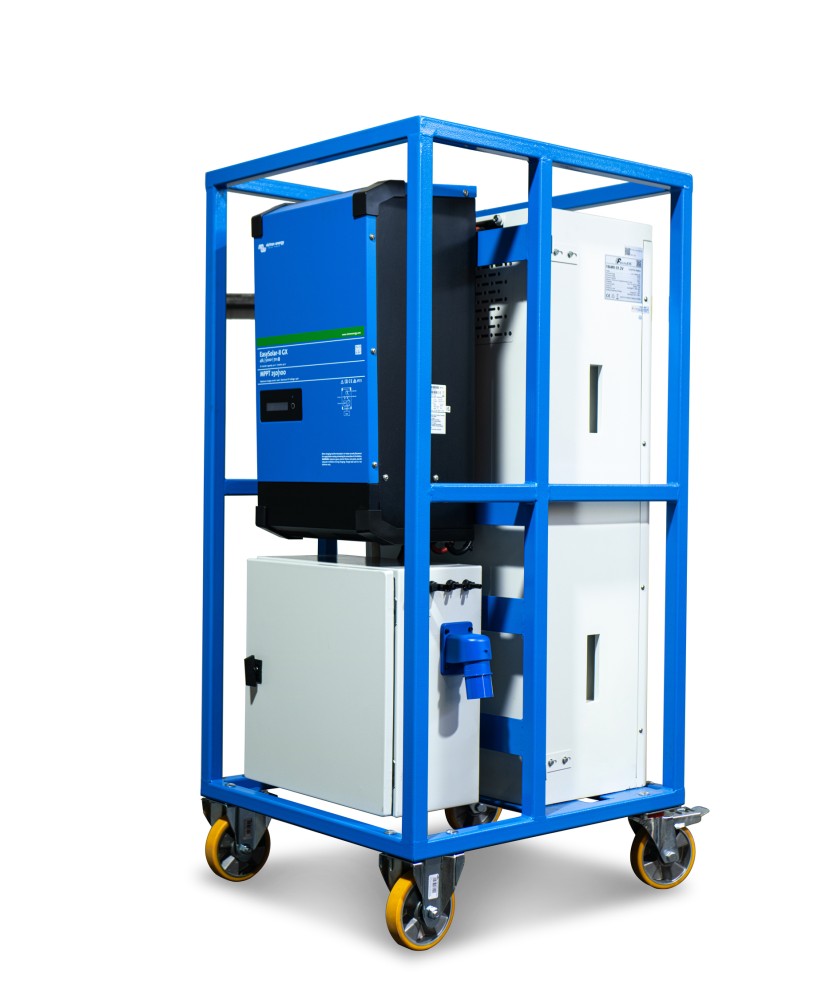 Kit photovoltaïque pré-câblé 5 kW avec stockage 15 kWh – Plug & Play, mobile