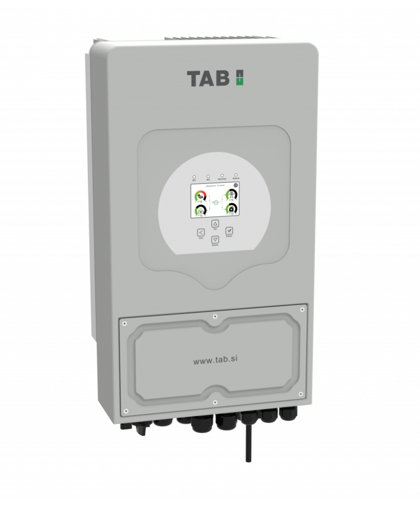 Onduleur hybride TAB 1P 6kW + Compteur d'énergie 1P EASTRON