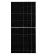 Bifacial photovoltaic solar panel N- Type TOPCon 620W Black Frame JA Solar JAM66D45-620/LB