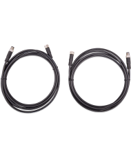 M8 circular connector Male/Female 3 pole cable 5m (bag of 2) Victron Energy