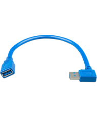 Câble de rallonge USB 0,3m coudé d'un côté Victron Energy