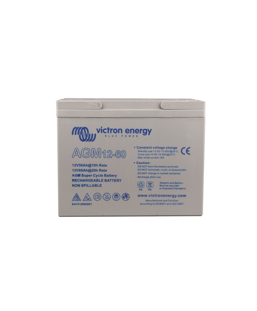 Batterie AGM Super Cycle 12V/60Ah (M6) Victron Energy