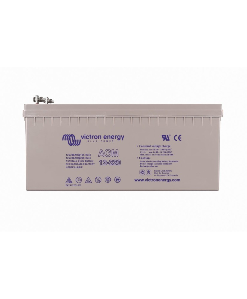 12V/220Ah AGM Deep Cycle Battery Victron Energy