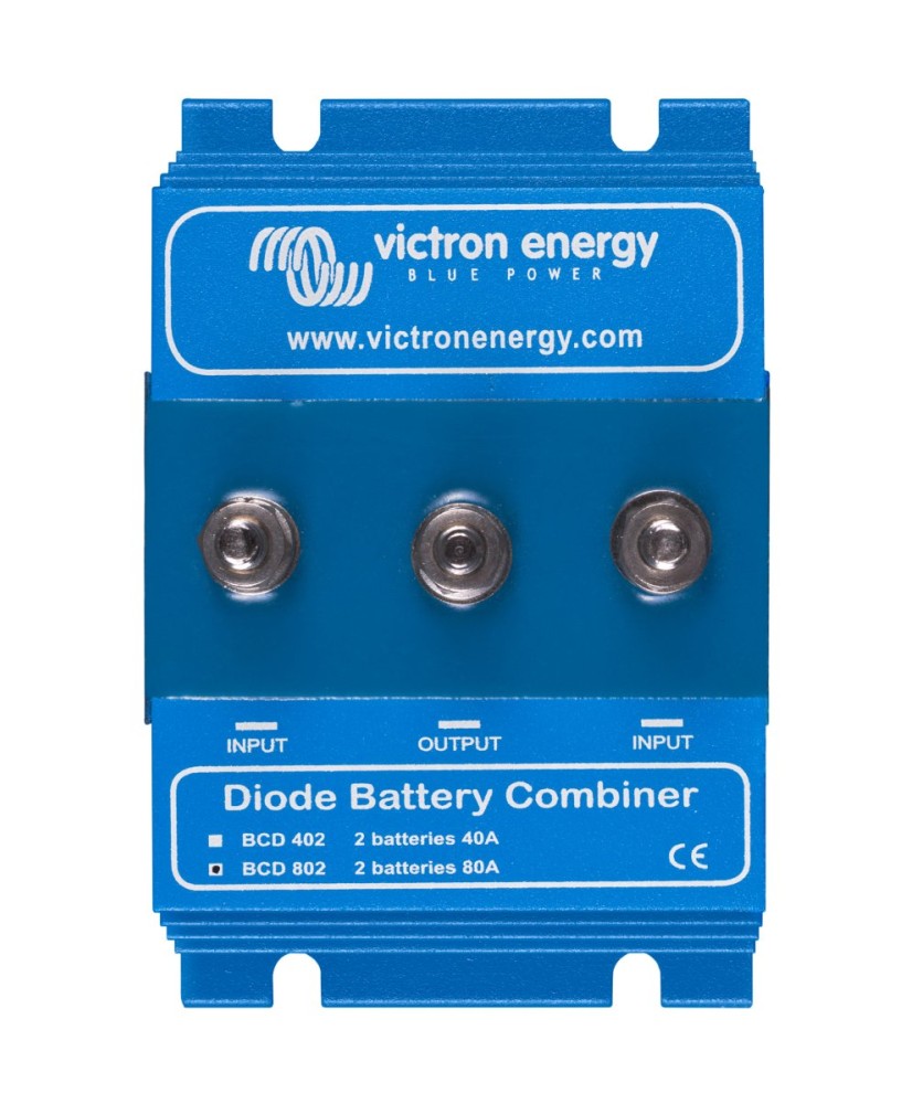 Coupleur de batteries à diodes BCD 802 2 batteries 80A Victron Energy