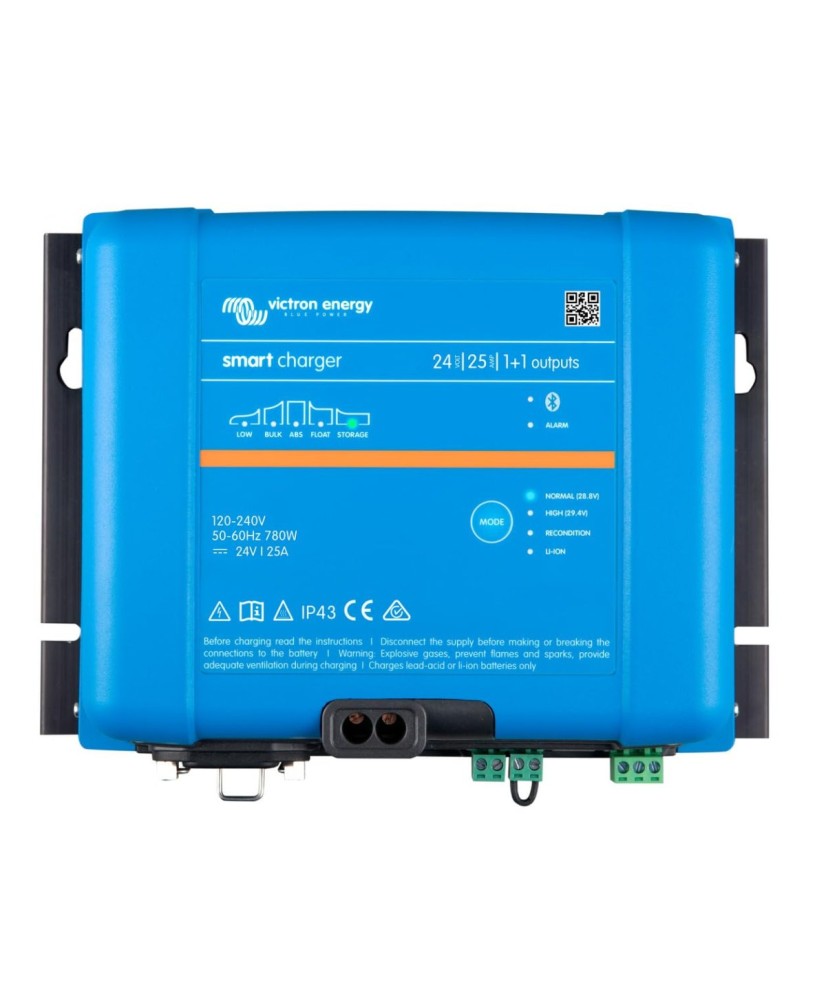 Chargeur Smart IP43 24/25(1+1) 120-240V Victron Energy