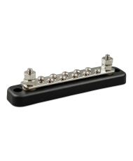 Barre omnibus 150A 2P avec 10 vis et couvercle Victron Energy