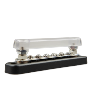 Barre omnibus 150A 2P avec 10 vis et couvercle Victron Energy