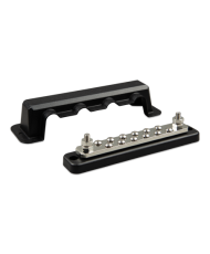 Barre omnibus 250A 2P avec 12 vis et couvercle Victron Energy