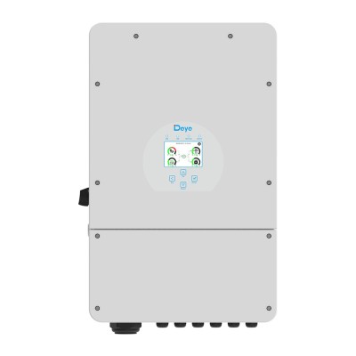 12 kW onduleur hybride Deye, monophasé, 48 V, SUN-12K-SG02LP1-EU-AM3-P