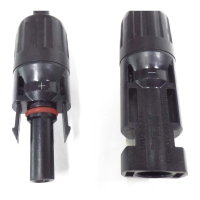 Solar Connector Pair MC4, 1x Male/1x Female, IP68
