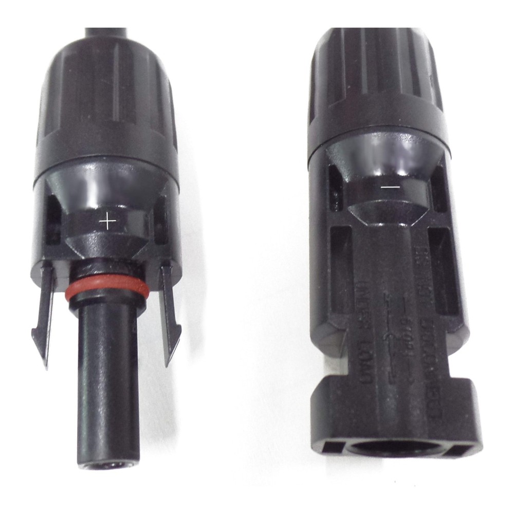 Solar Connector Pair MC4, 1x Male/1x Female, IP68