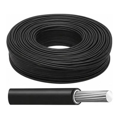 Black solar cable 6 mm², HS2