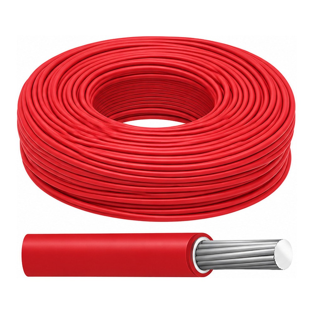 Câble solaire rouge 6 mm², HS3