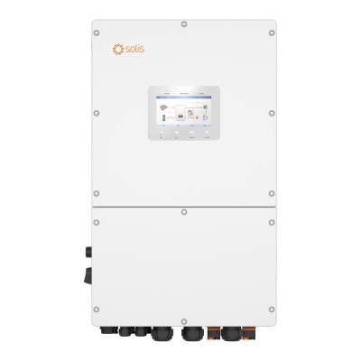 50 kW onduleur hybride Solis, triphasé, HT, S6-EH3P50K-H