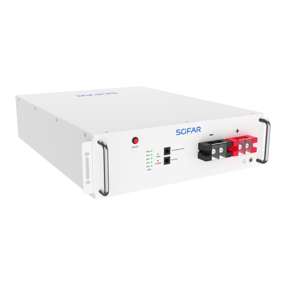 Batterie SOFAR 5,12 kWh, 51,2 V LiFePO4, SF-5KWH-L1
