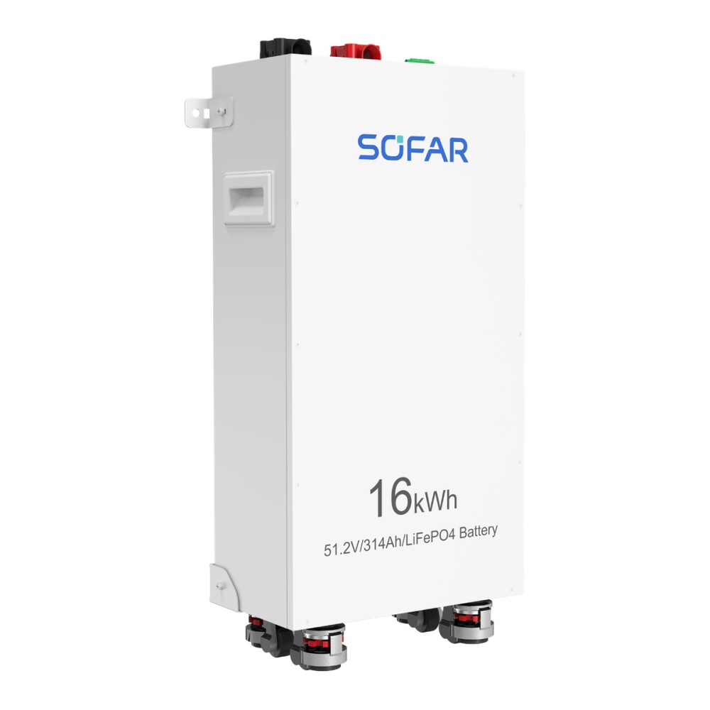 SOFAR battery 16 kWh, 51.2 V LiFePO4, SF-16KWH-L1