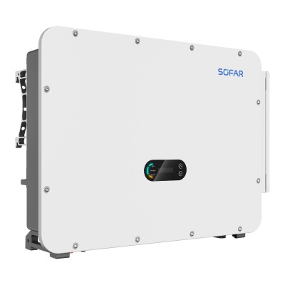 125 kW onduleur hybride SOFAR, triphasé, HT, 125KTLX-G4-ESS