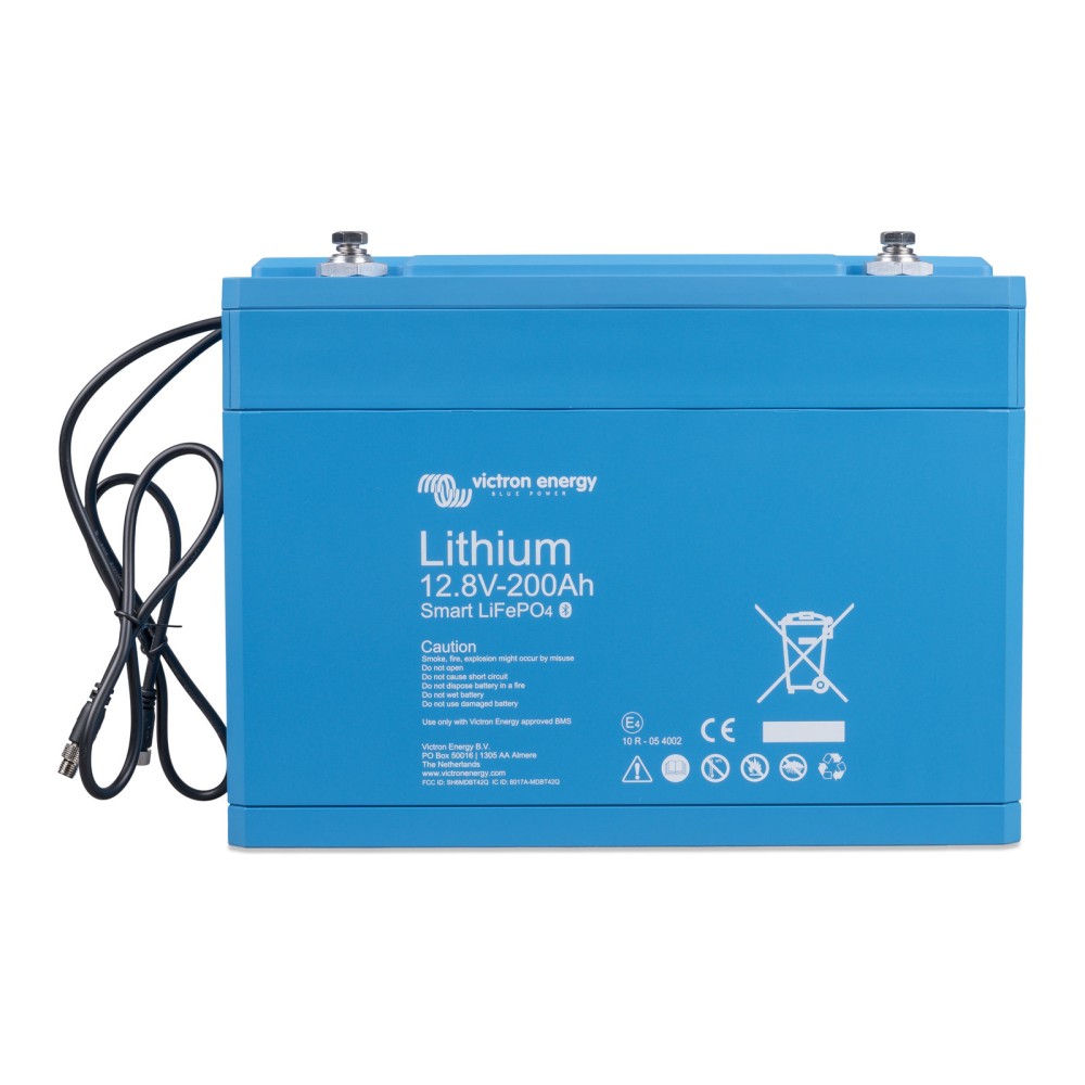 LiFePO4 Lithium Battery 12.8V 200Ah - Smart
