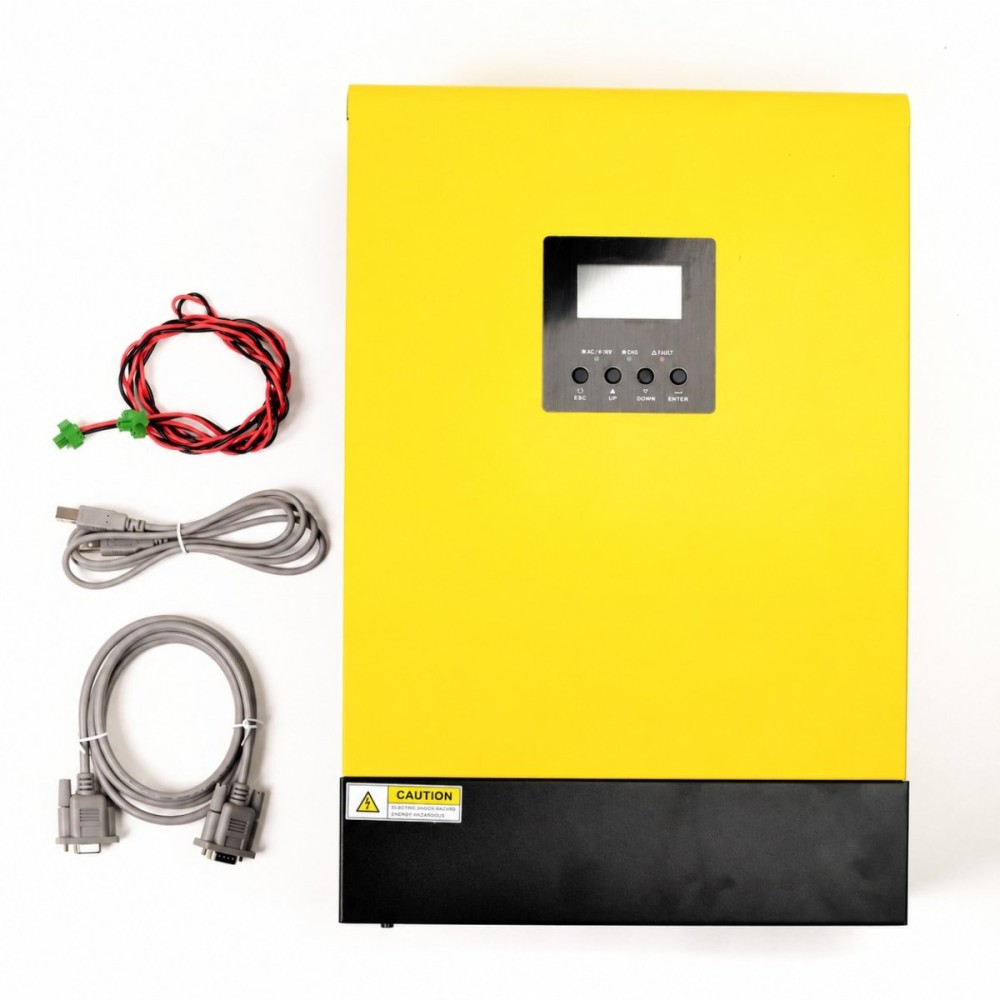 6 kW onduleur hybride Voltronic, monophasé, 48 V, InfiniSolar V II TWIN 6KW Voltronic